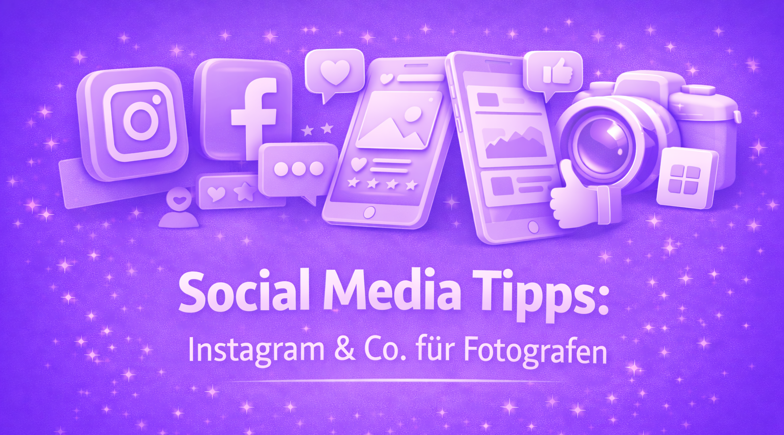 Social Media Tipps für Fotografen