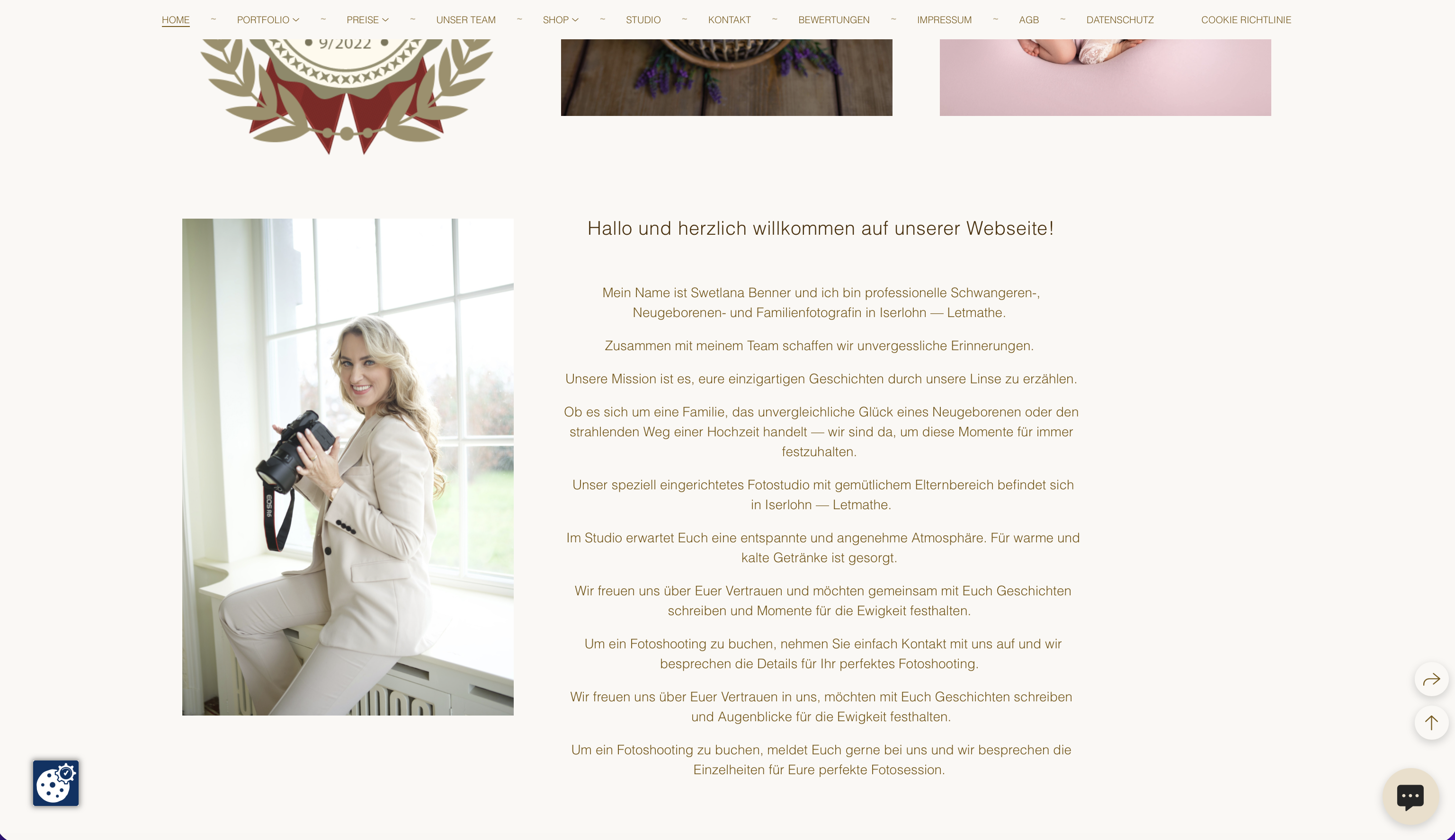 JS Photography - Alte Leistungsseite