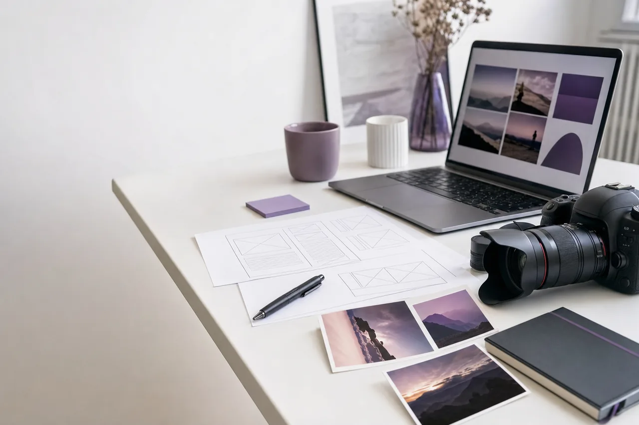 Landingpage für Fotografen – ADON Solutions Kampagne, Landingpage und strukturierte Shooting-Anfrage