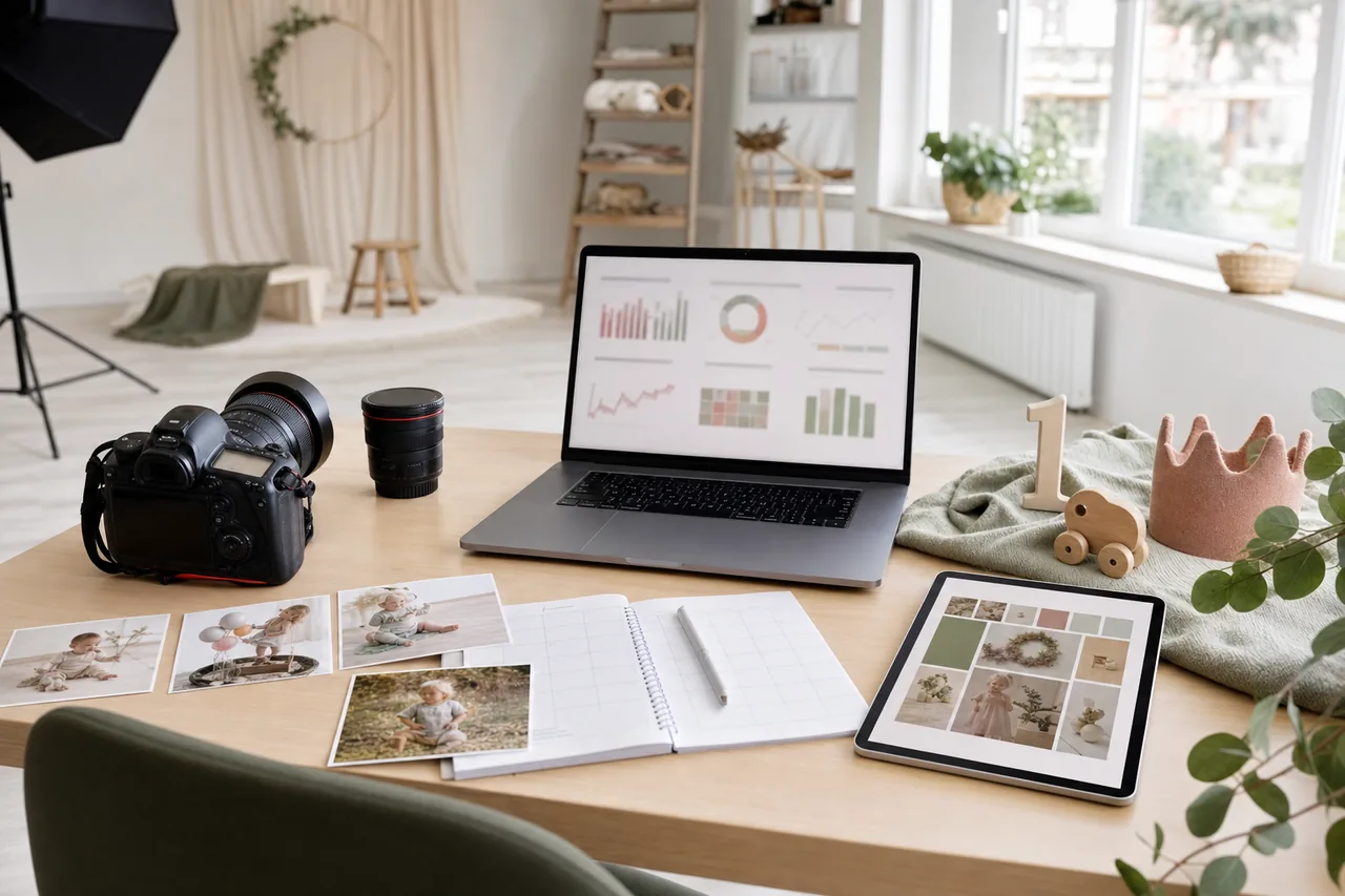 Marketing für Babyfotografen – ADON Solutions Kampagne, Landingpage und strukturierte Shooting-Anfrage