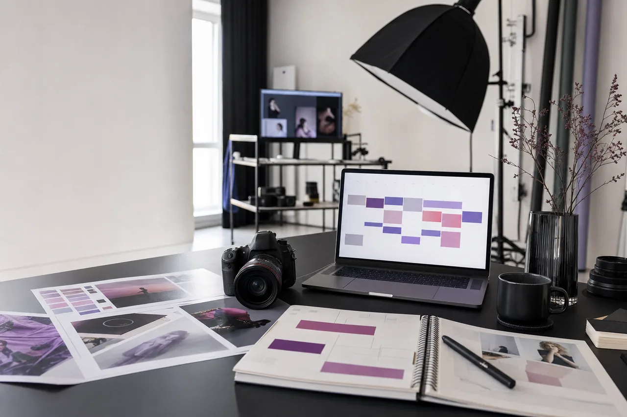 Marketing für Fotografen mit Studio – ADON Solutions Kampagne, Landingpage und strukturierte Shooting-Anfrage