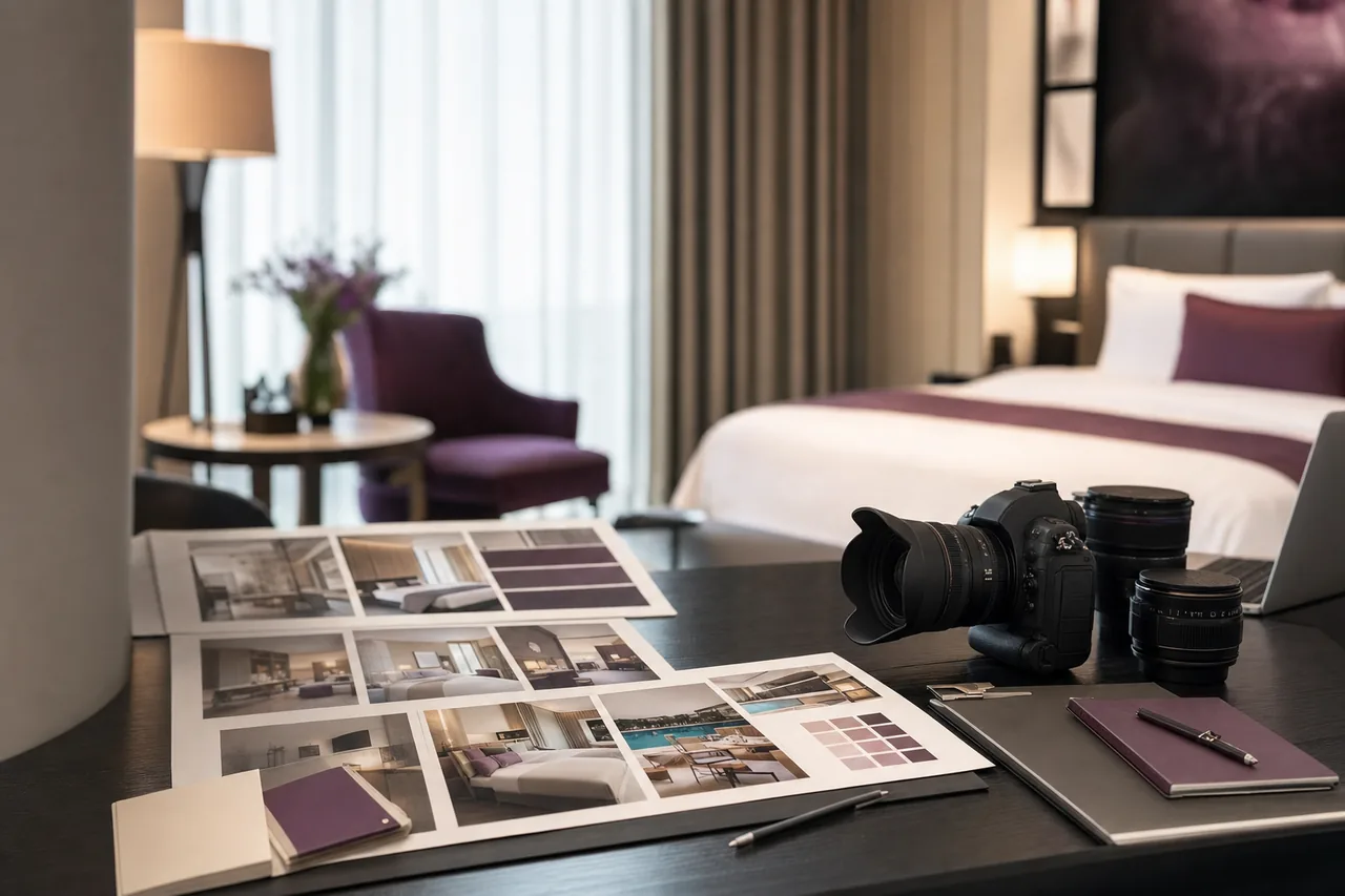 Marketing für Hotelfotografen – ADON Solutions Kampagne, Landingpage und strukturierte Shooting-Anfrage