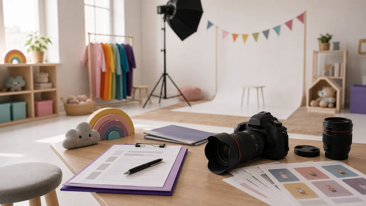 Marketing für Kindergartenfotografen – ADON Solutions Kampagne, Landingpage und strukturierte Shooting-Anfrage