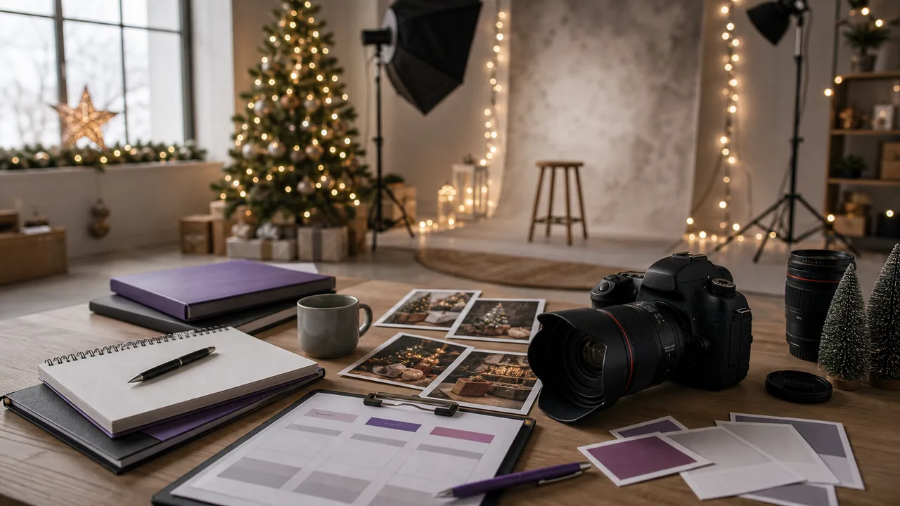 Weihnachtsfoto-Aktion bewerben – ADON Solutions Kampagne, Landingpage und strukturierte Shooting-Anfrage